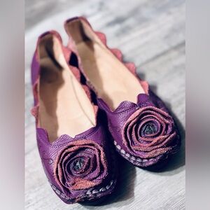 Tuo Rui Vintage Pebbled Leather Flat Slip On sz 250 (8)